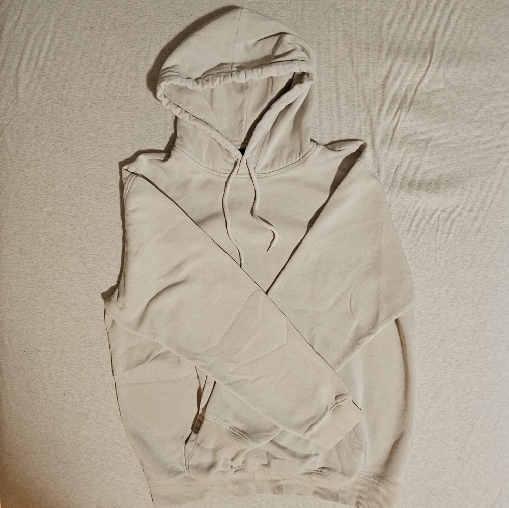 H&M Cream Hoodie Sweater